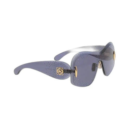 Embellished Shield Frame Sunglasses