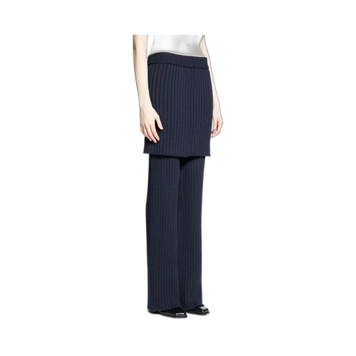 Flared Slim Fit Trousers