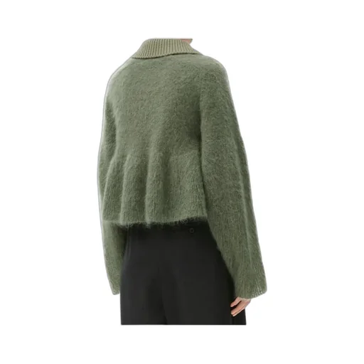 Long-Sleeved Polo Jumper