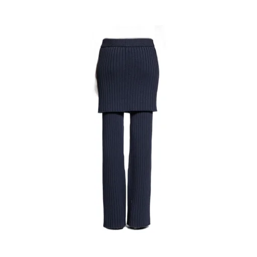 Flared Slim Fit Trousers