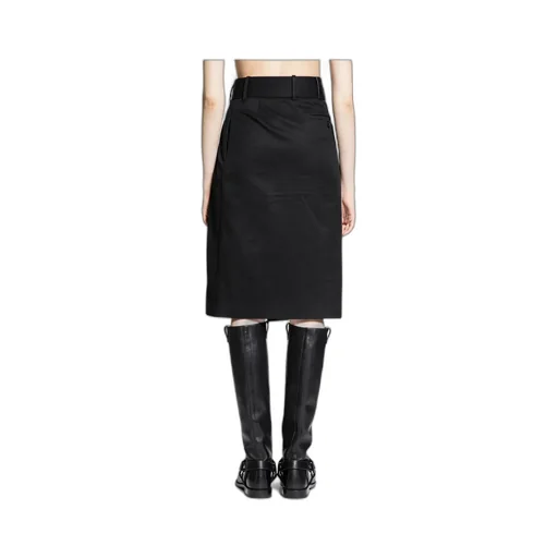 Asymmetric High-Waisted Wrap Skirt