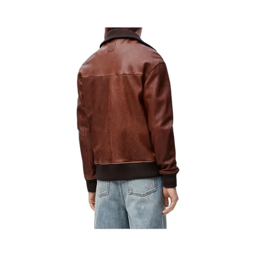 Zip-Up Jacket In Nappa Lambskin