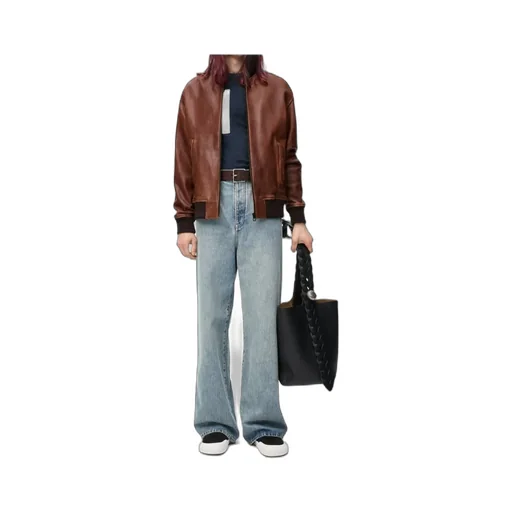 Zip-Up Jacket In Nappa Lambskin
