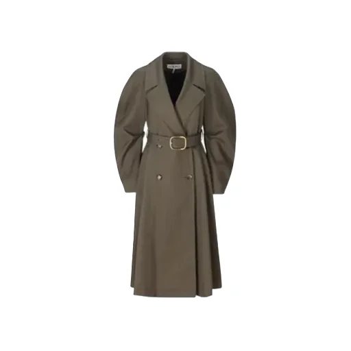 Double Breasted Belted Trench Coat