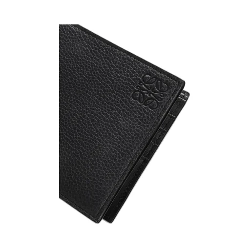 Logo Embossed Bifold Wallet
