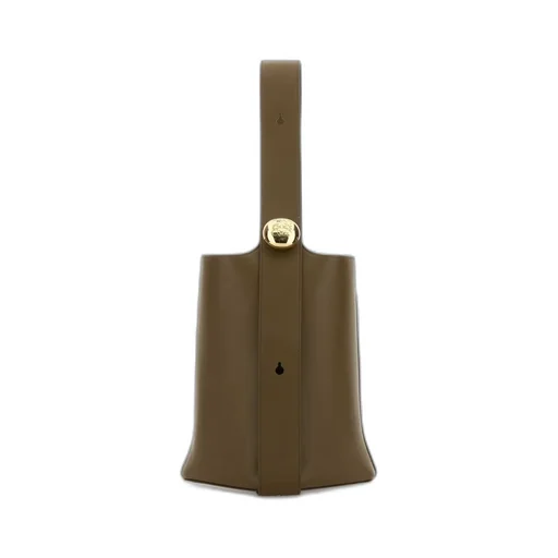 Medium Pebble Bucket In Mellow Calfskin