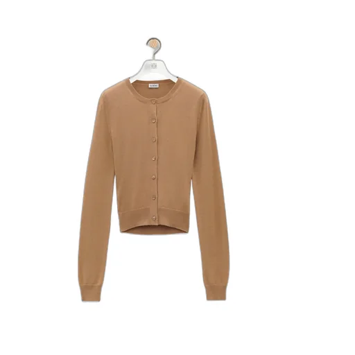 Draped Cardigan In Cashmere And Silk
