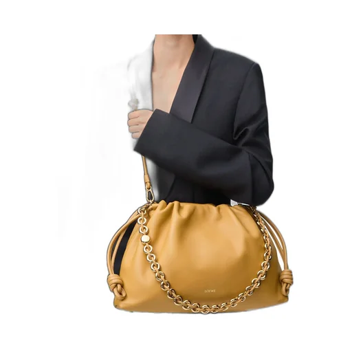 Flamenco Large Drawstring Purse Bag