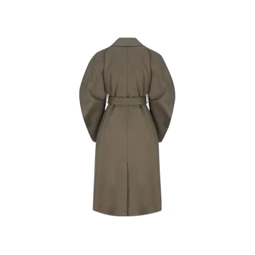 Double Breasted Belted Trench Coat