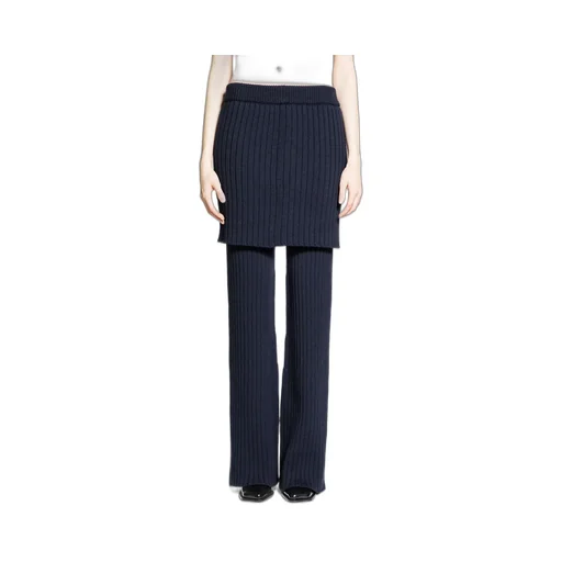 Flared Slim Fit Trousers