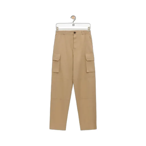 Straight-Leg Cargo Trousers