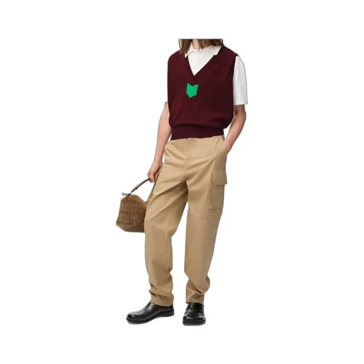 Straight-Leg Cargo Trousers