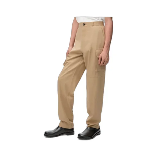 Straight-Leg Cargo Trousers