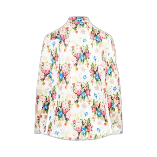Floral-Printed Button-Up Shirt