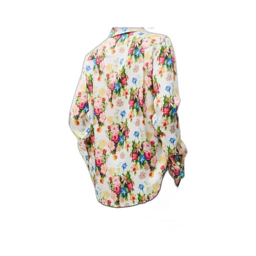 Floral-Printed Button-Up Shirt