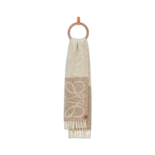 Anagram Fringed Scarf