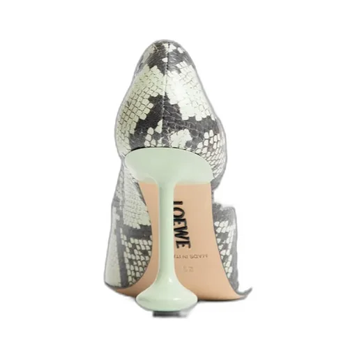 Embossed High Heels