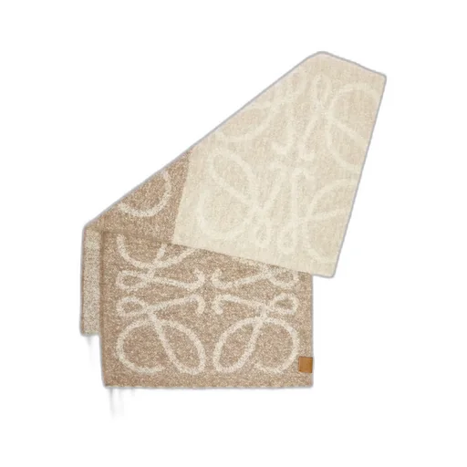 Anagram Fringed Scarf
