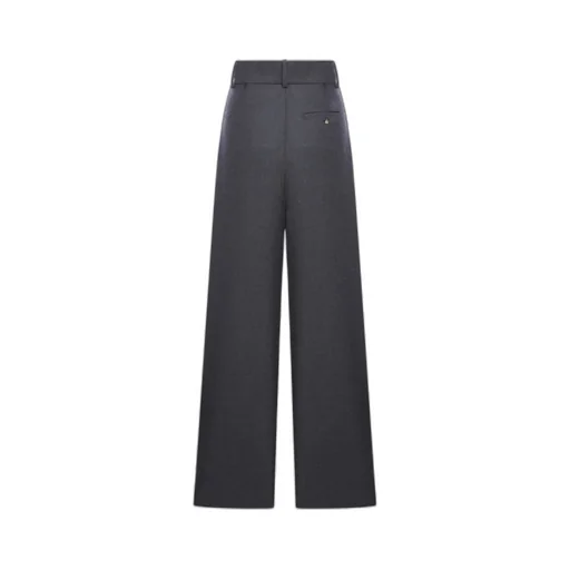 High-Waist Wrapped Trousers