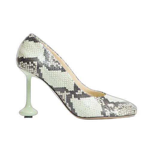 Embossed High Heels