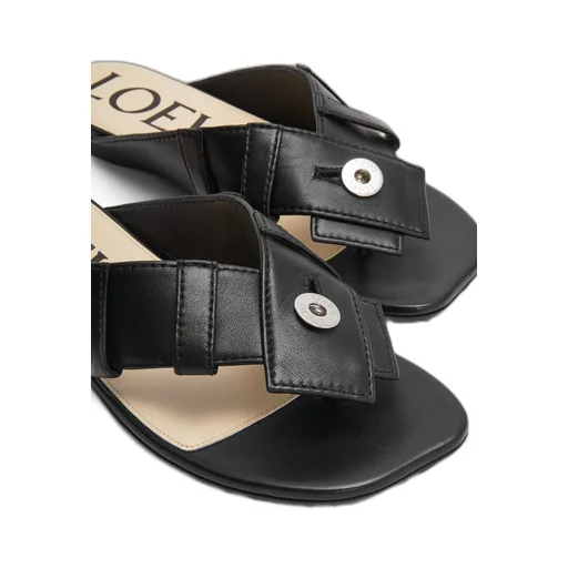 Panta Toe Post Sandal In Lambskin