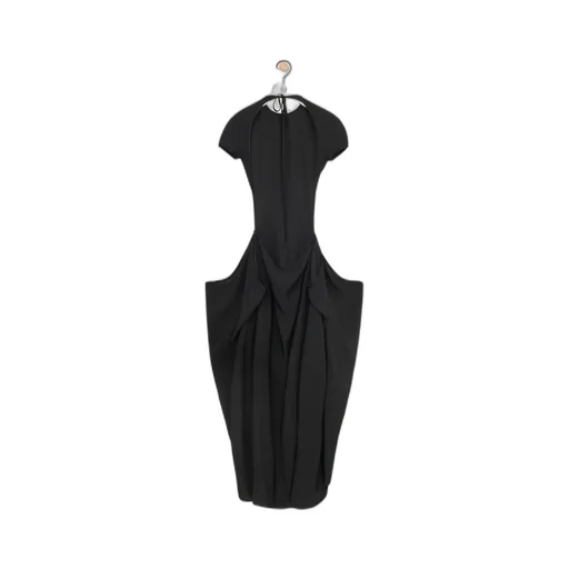 Open Back Midi Dress