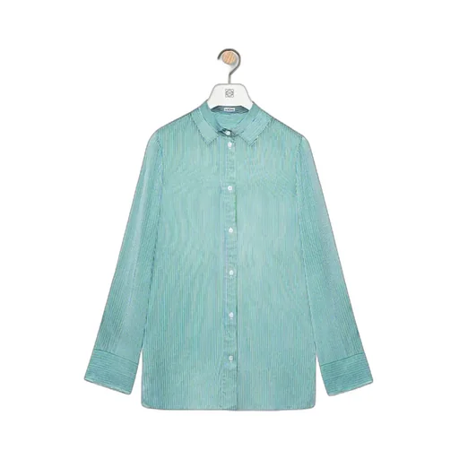 Striped Long-Sleeved Shirt