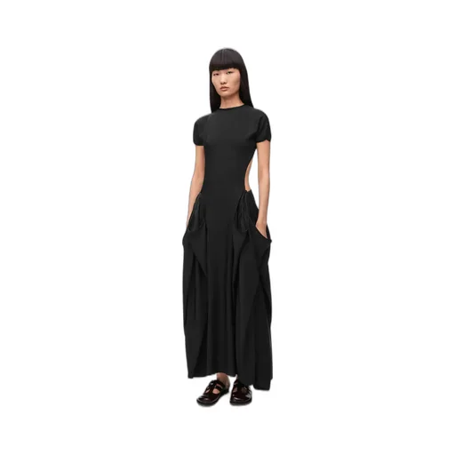 Open Back Midi Dress