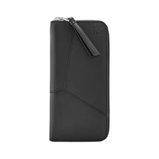 Puzzle Zipped Open Wallet