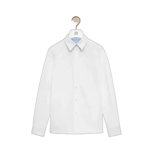 Buttoned Long-Sleeved Shirt