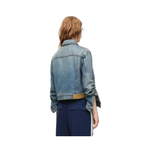 Chain Jacket In Denim