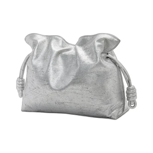 Flamenco Metallic Clutch Bag
