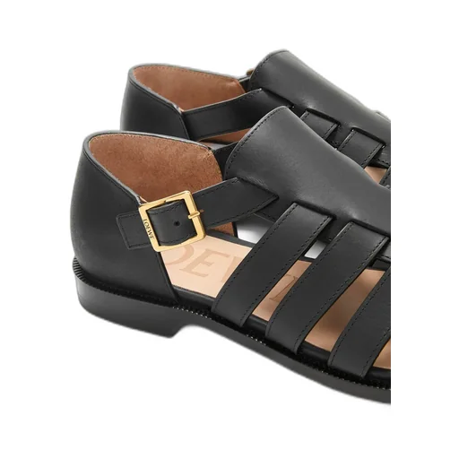 Campo Sandal In Waxed Calfskin
