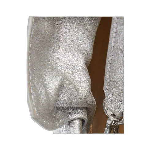 Flamenco Metallic Clutch Bag