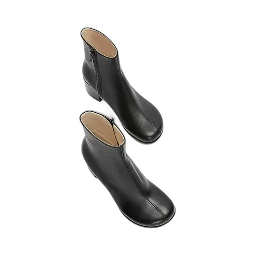 Ankle Bootie In Calfskin