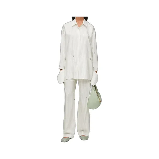 Shirt In Silk And Cotton