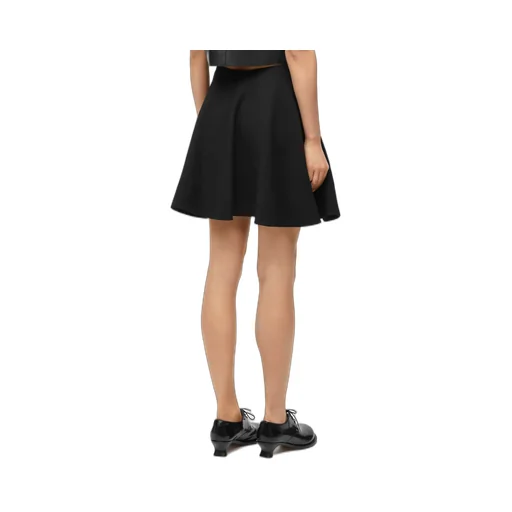 Skirt In Silk And Wool