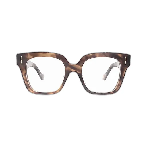 Logo Square Frame Eyeglasses