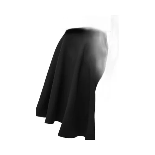 Skirt In Silk And Wool