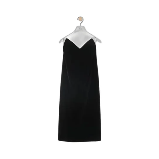 Bustier Velvet Dress