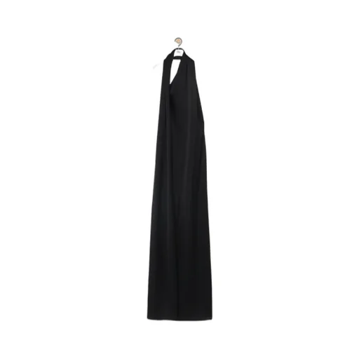 Satin Scarf Dress