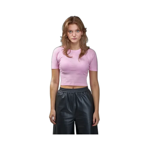 Cropped Cotton Top