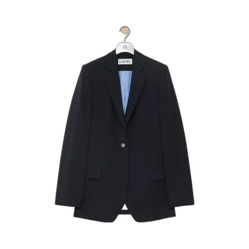 Single-Breasted Tailored Blazer