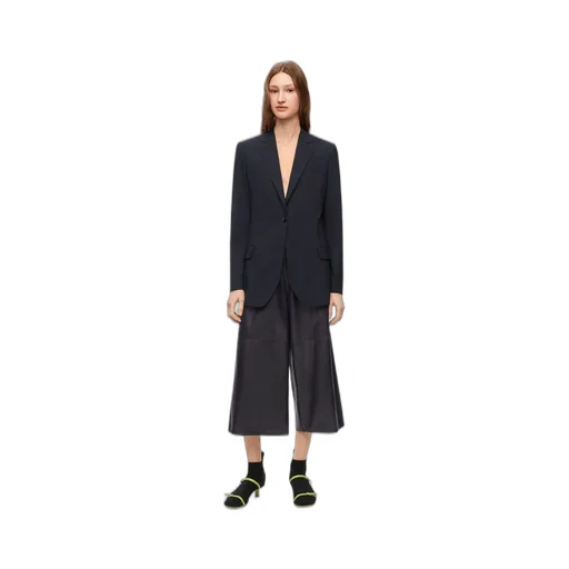 Single-Breasted Tailored Blazer