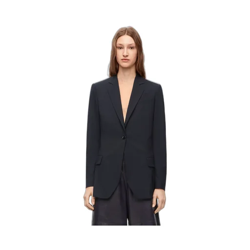 Single-Breasted Tailored Blazer