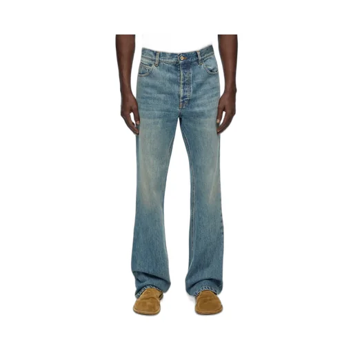 Bootleg Jeans In Denim