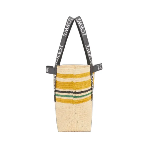 Fold Shopper In Raffia