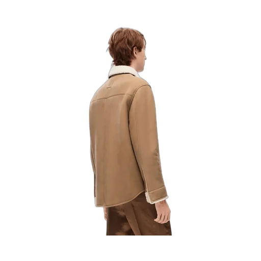 Overshirt In Shearling