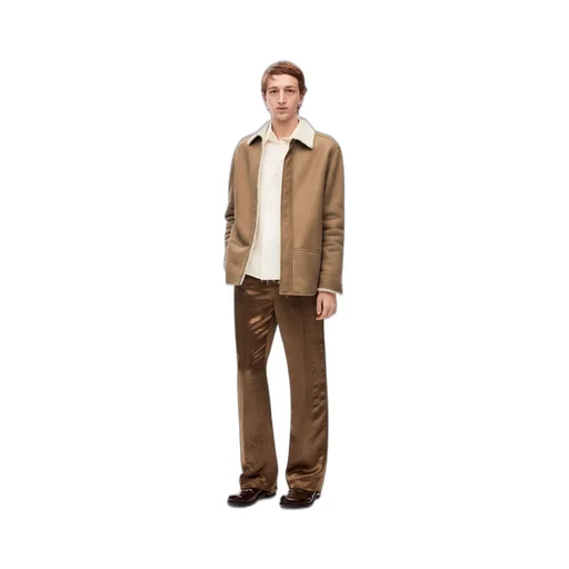 Overshirt In Shearling