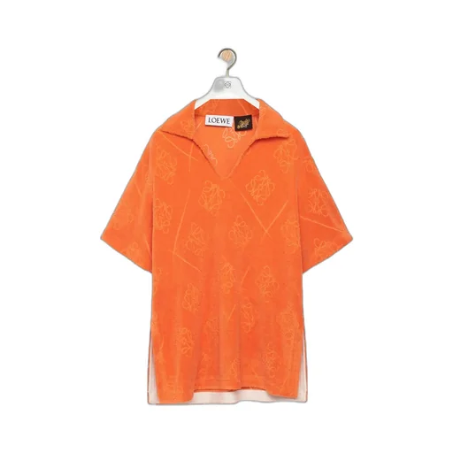 Anagram Jacquard Polo Top